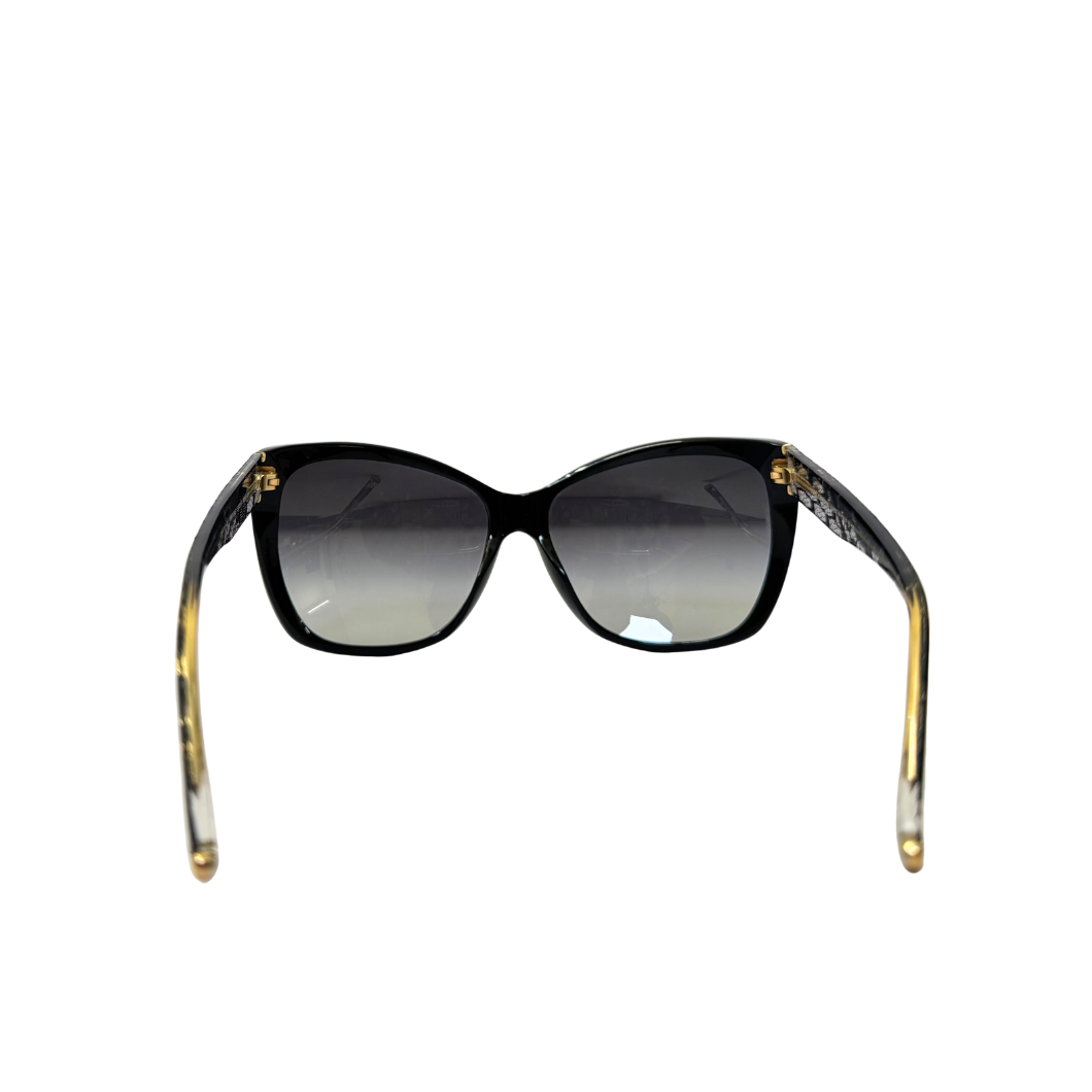 Dolce & Gabbana Black Lace Sunglasses