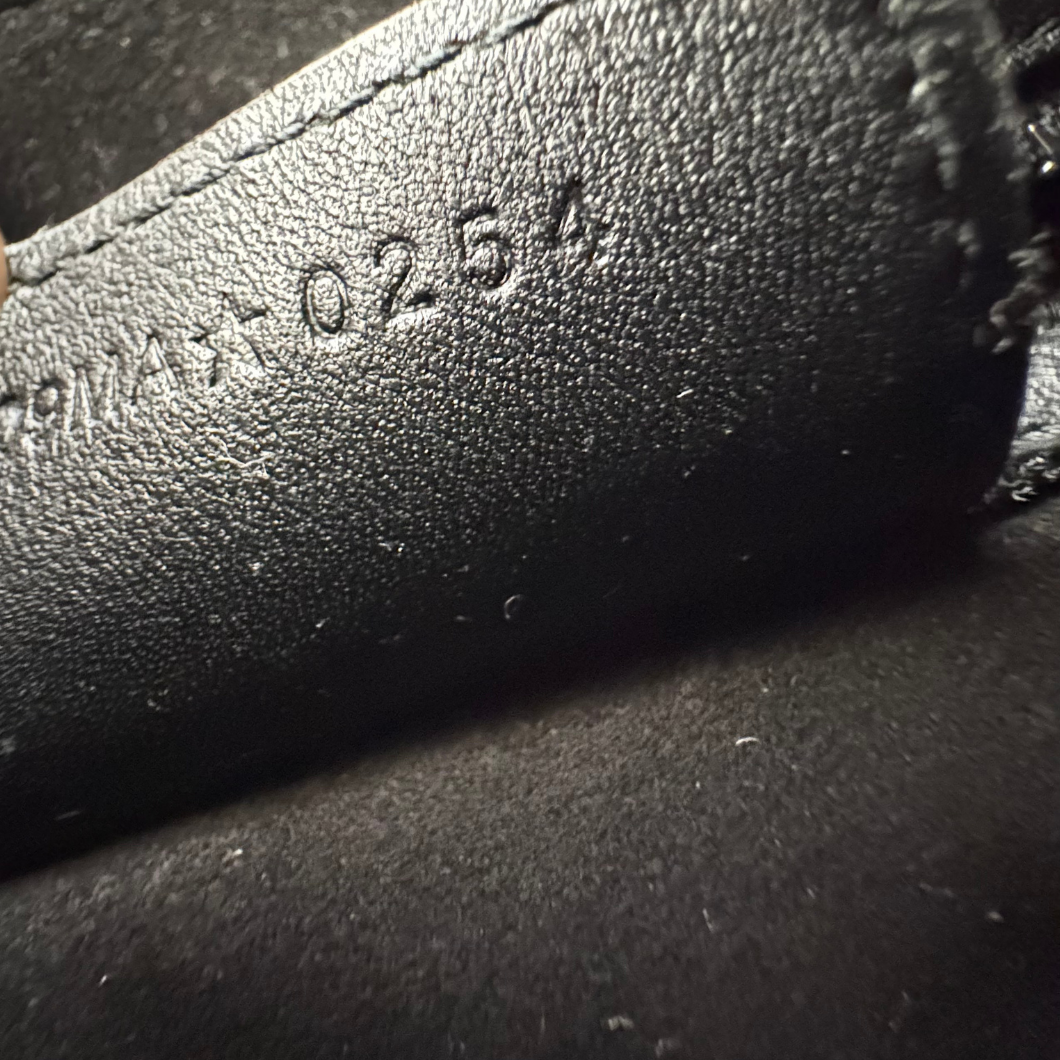 Dior Saddle Bag in Black Oblique Embossed Calfskin