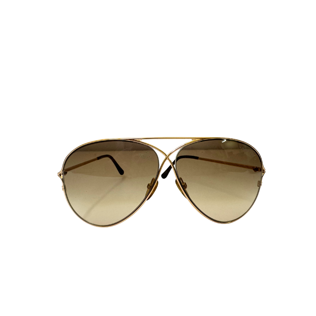 Tom Ford Peter Aviator Sunglasses in Brown