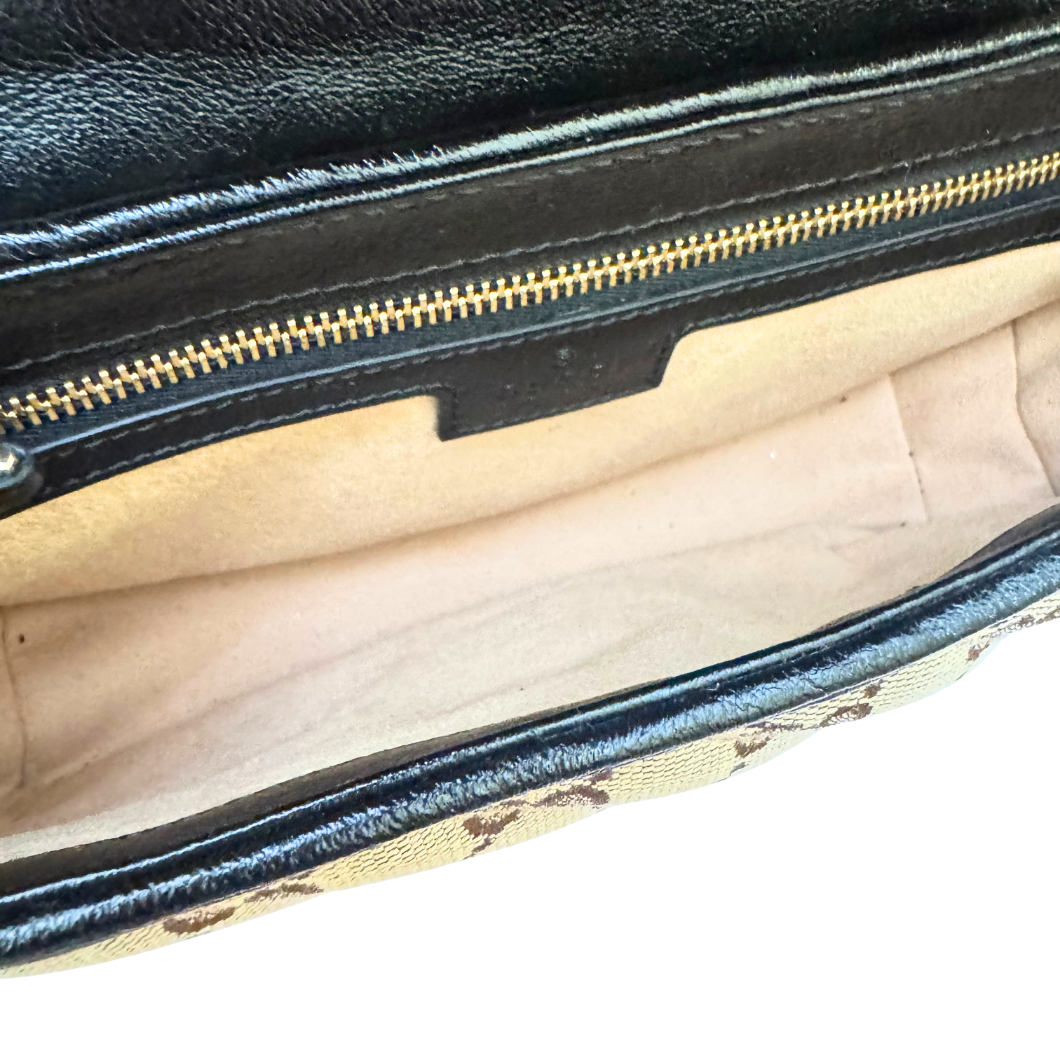 Gucci GG Marmont Shoulder Bag in Beige GG Canvas