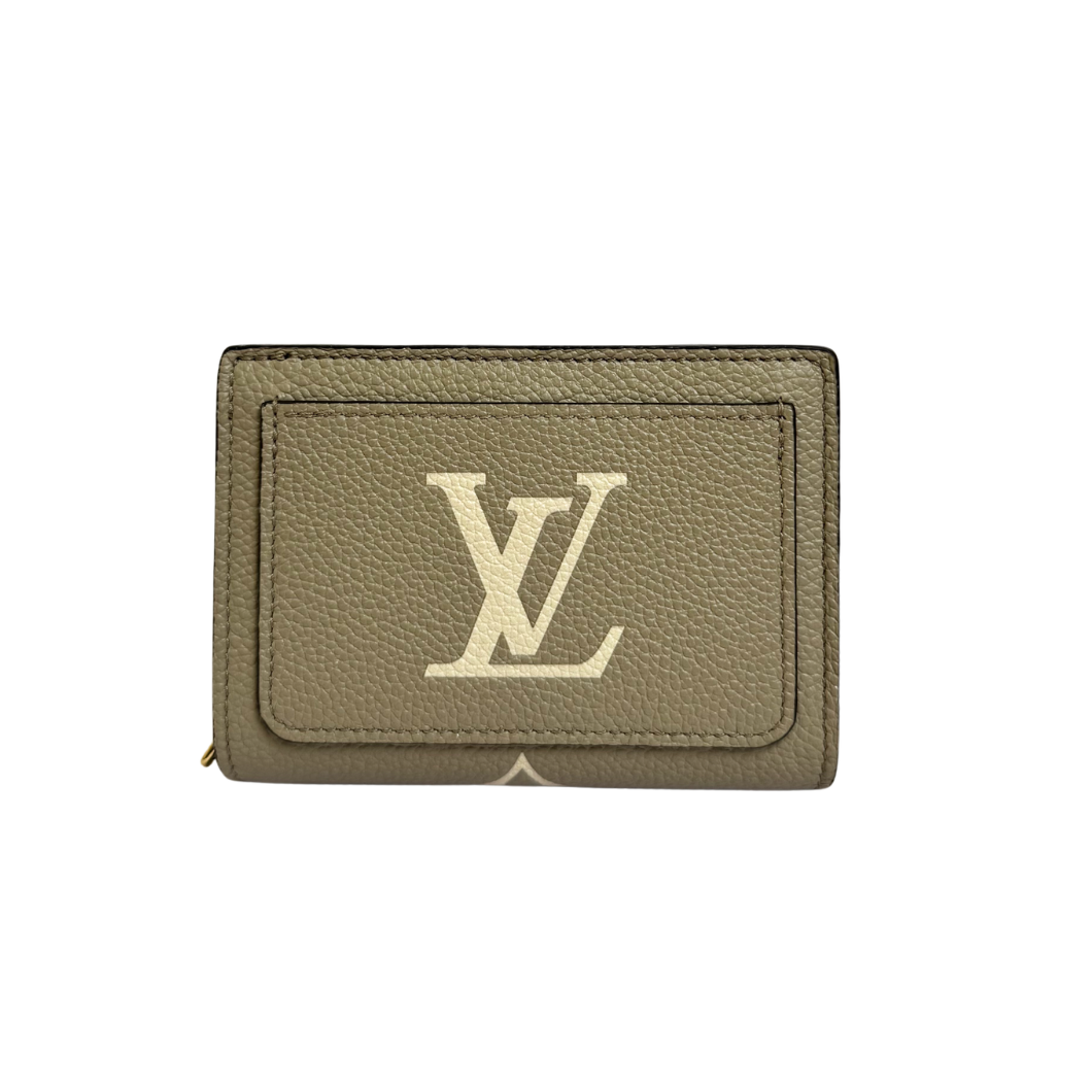 Louis Vuitton Cléa Wallet in Bicolour Monogram Empreinte Leather