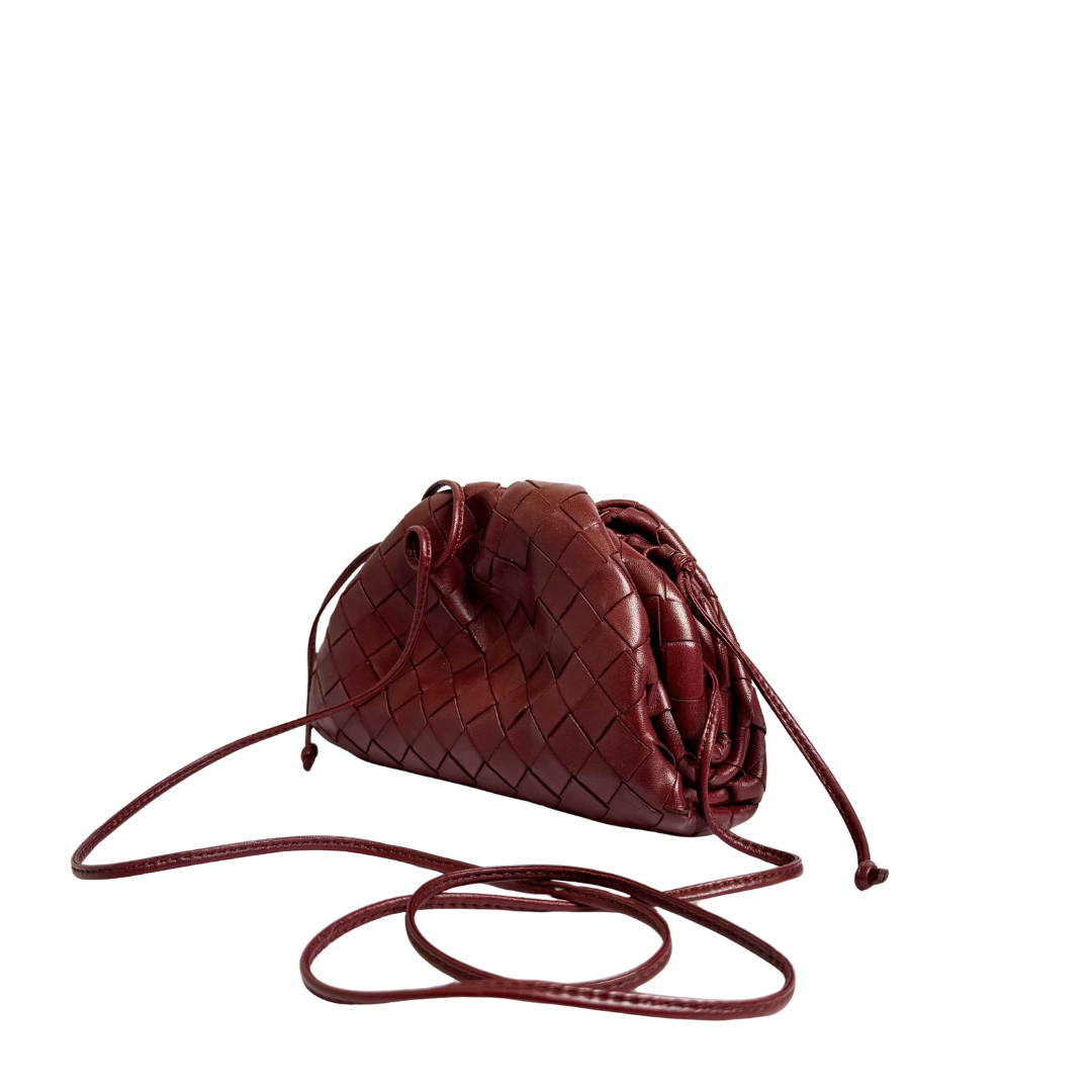 Bottega Veneta Bordeaux Mini Pouch Bag