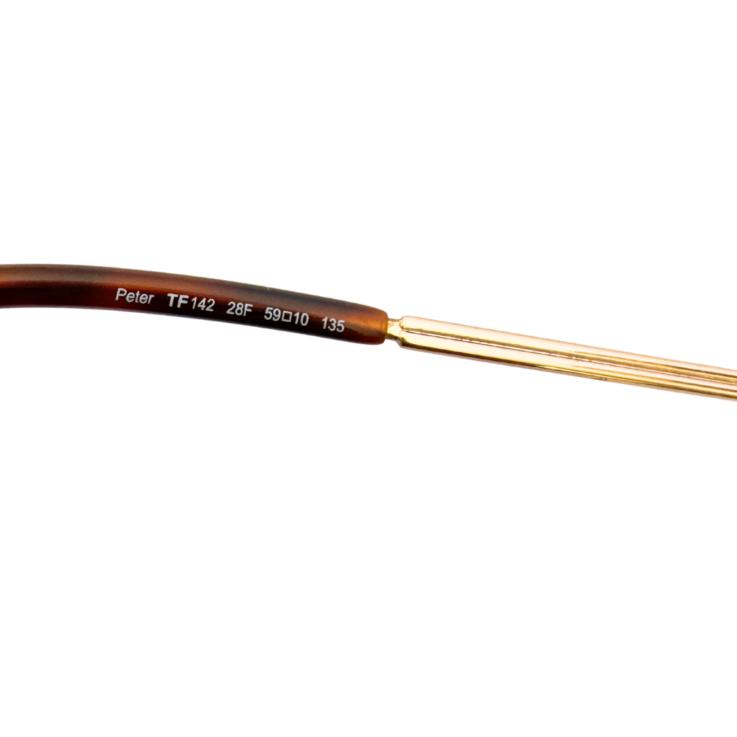 Tom Ford Peter Aviator Sunglasses in Brown