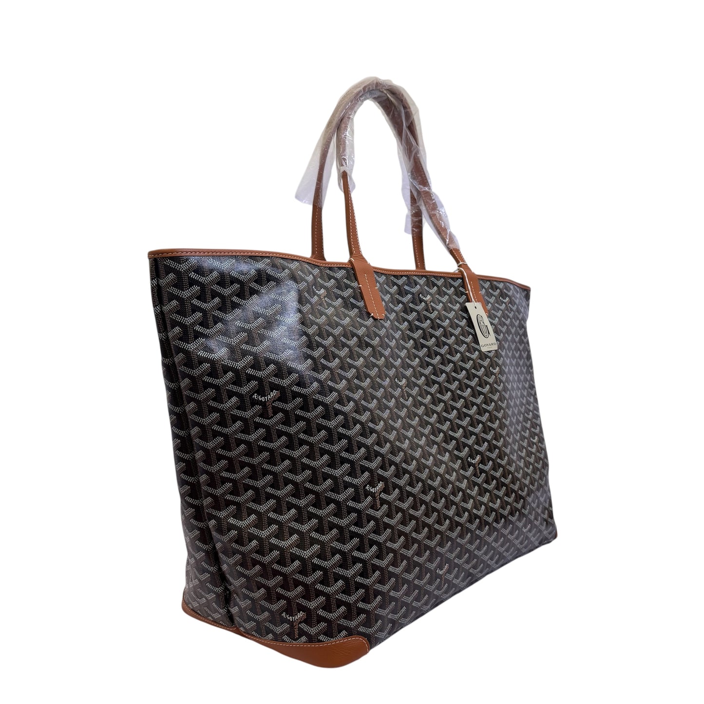 Goyard Artois GM Tote in Black & Brown