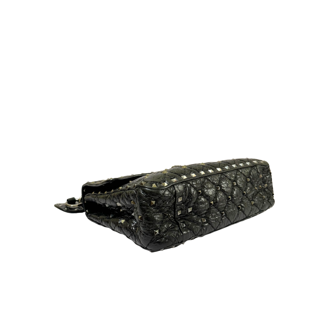 Valentino Garavani Rockstud Spike Bag in Black