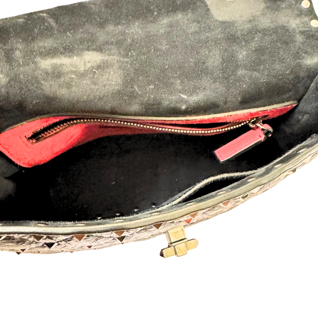 Valentino Garavani Rockstud Spike Bag in Black