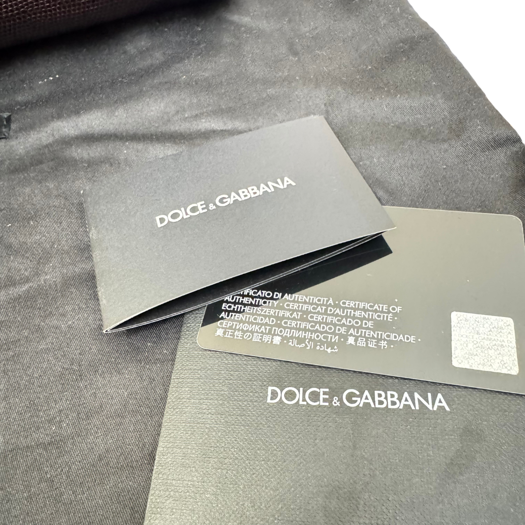 Dolce & Gabbana Sicily Handbag in Brown Leather