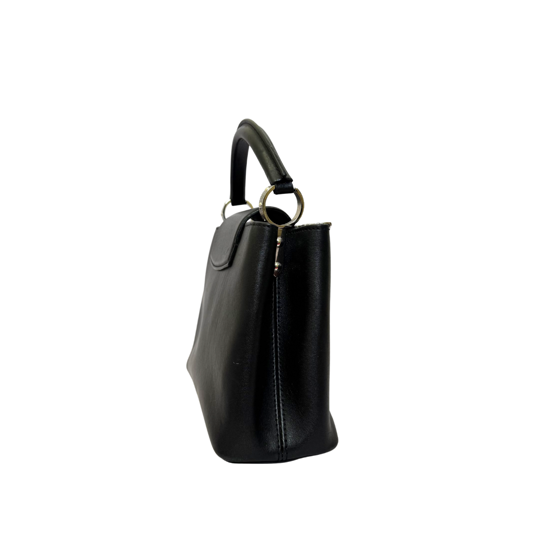 Louis Vuitton Capucines BB Handbag with Crystal Monogram Embellishment