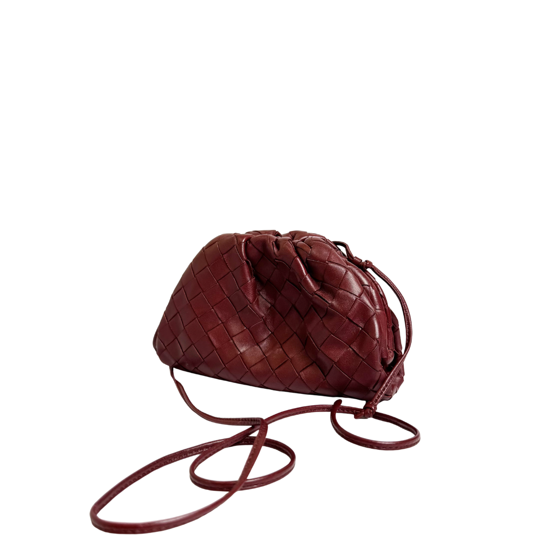 Bottega Veneta Bordeaux Mini Pouch Bag