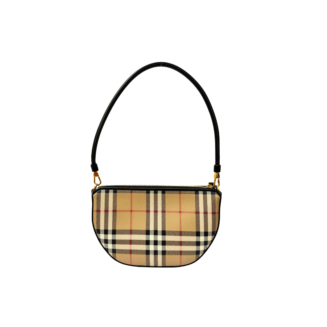 Burberry Olympia Bag in Archive Beige Check