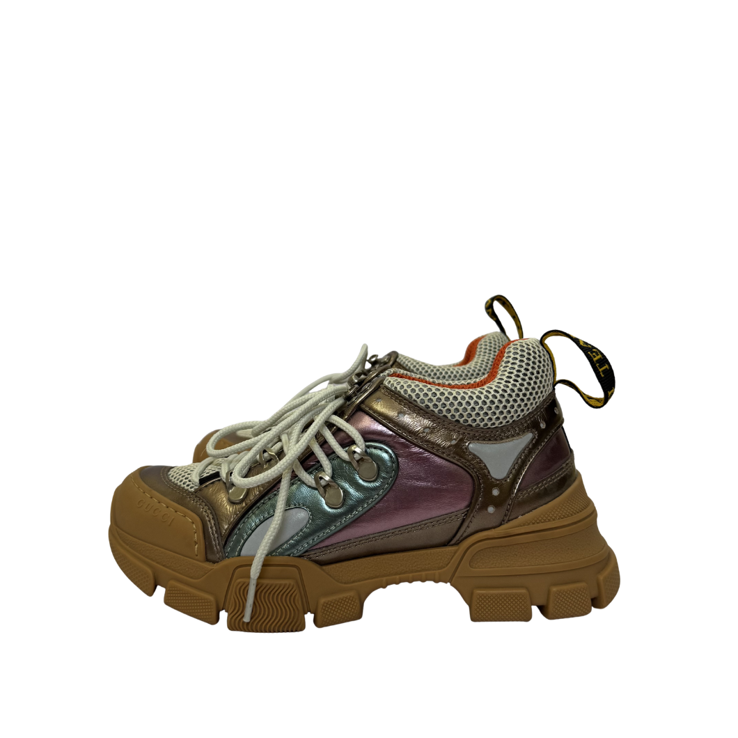 Gucci Flashtrek Sneakers, Size 35