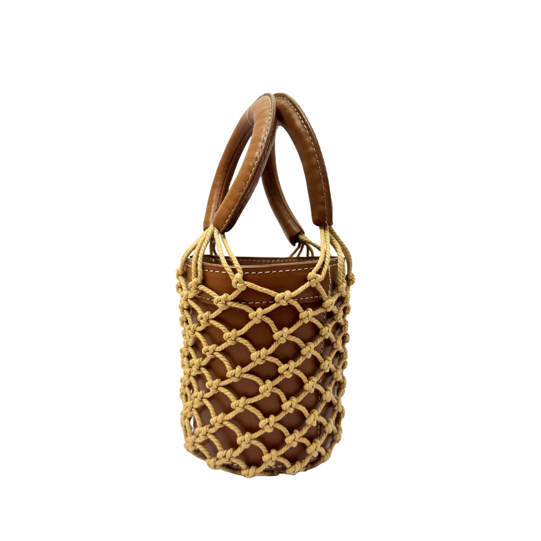 Staud Macramé Bucket Bag