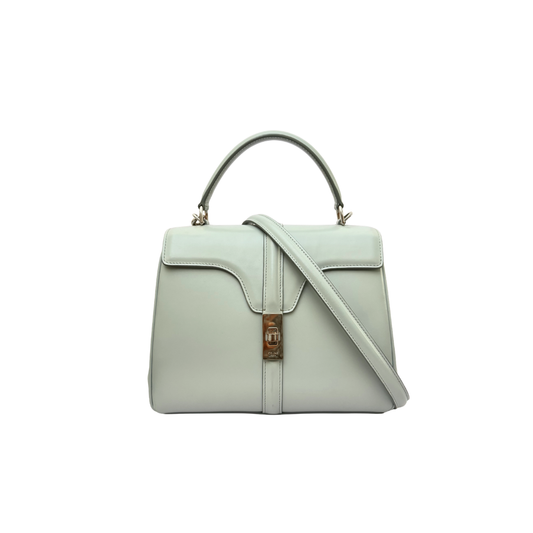 Celine 16 Bag in Soft Blue Calfskin