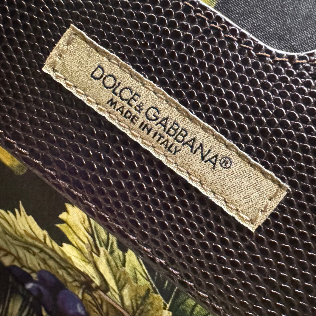 Dolce & Gabbana Sicily Handbag in Brown Leather