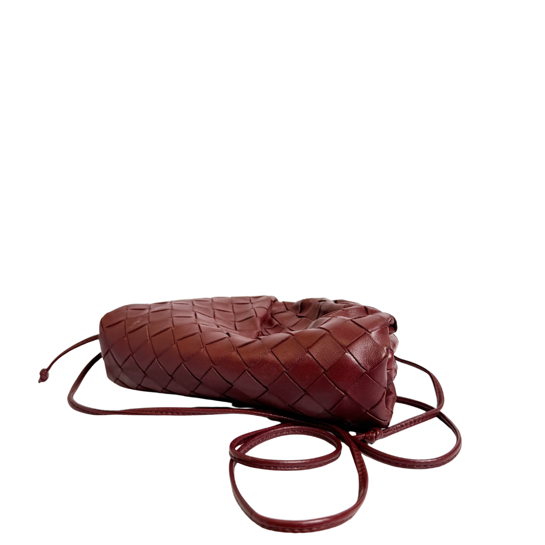Bottega Veneta Bordeaux Mini Pouch Bag