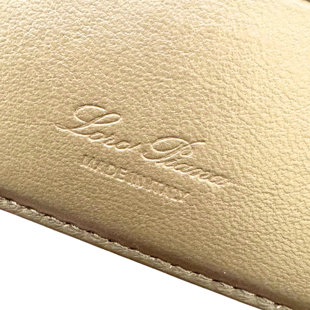Loro Piana Bifold Wallet in Olive Green Alligator Leather