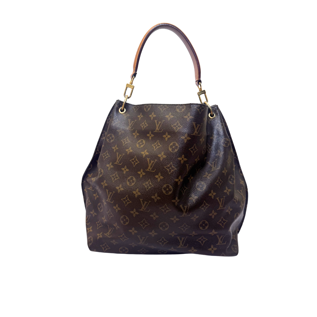 Louis Vuitton Hobo Métis in Monogram Canvas with Gold Hardware
