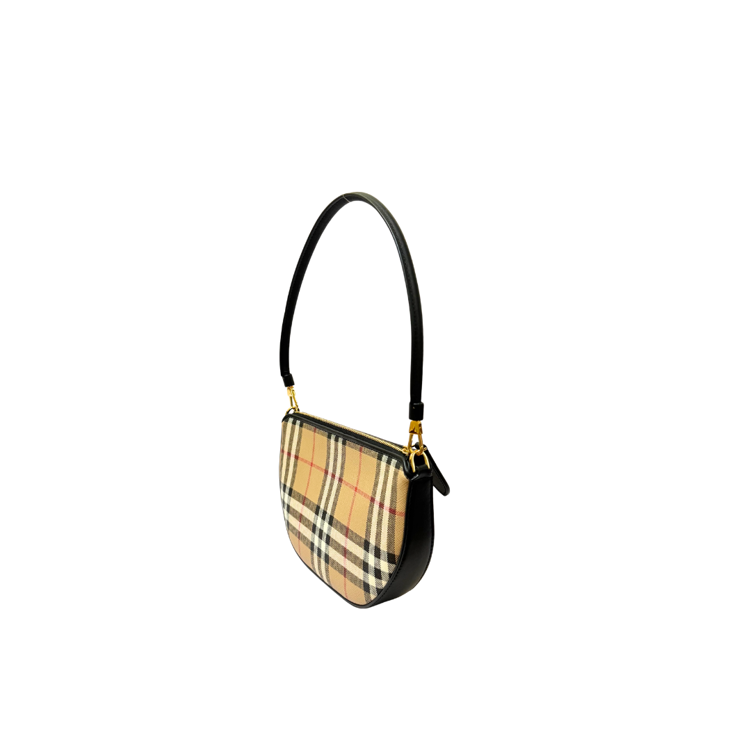 Burberry Olympia Bag in Archive Beige Check