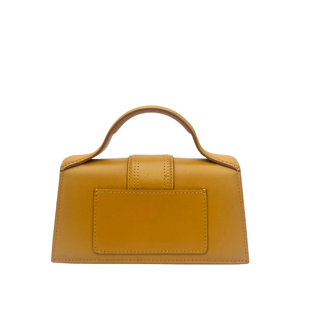 Jacquemus Le Bambino Bag in Mustard Leather