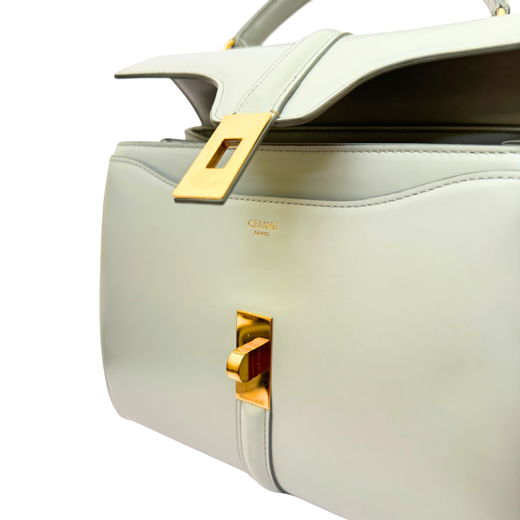 Celine 16 Bag in Soft Blue Calfskin