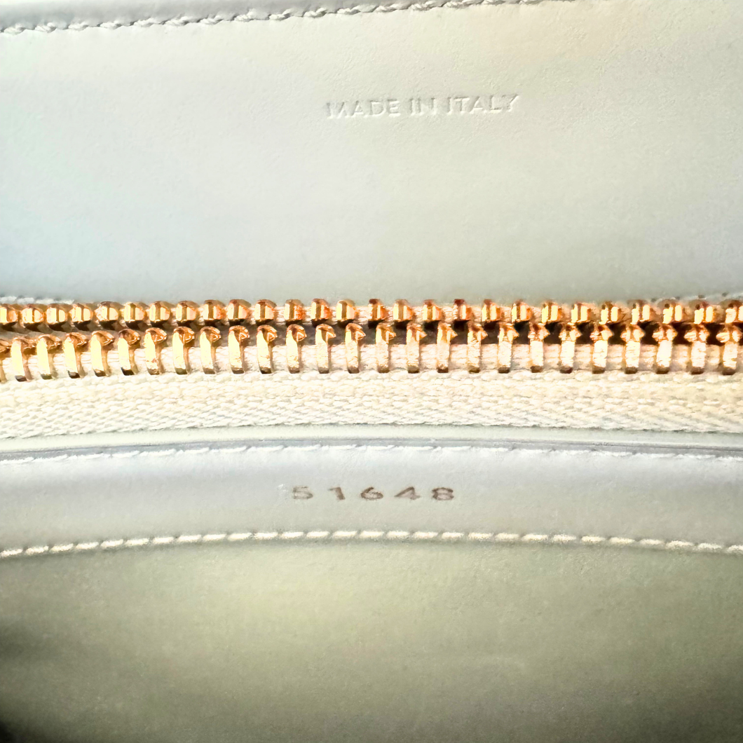 Celine 16 Bag in Soft Blue Calfskin