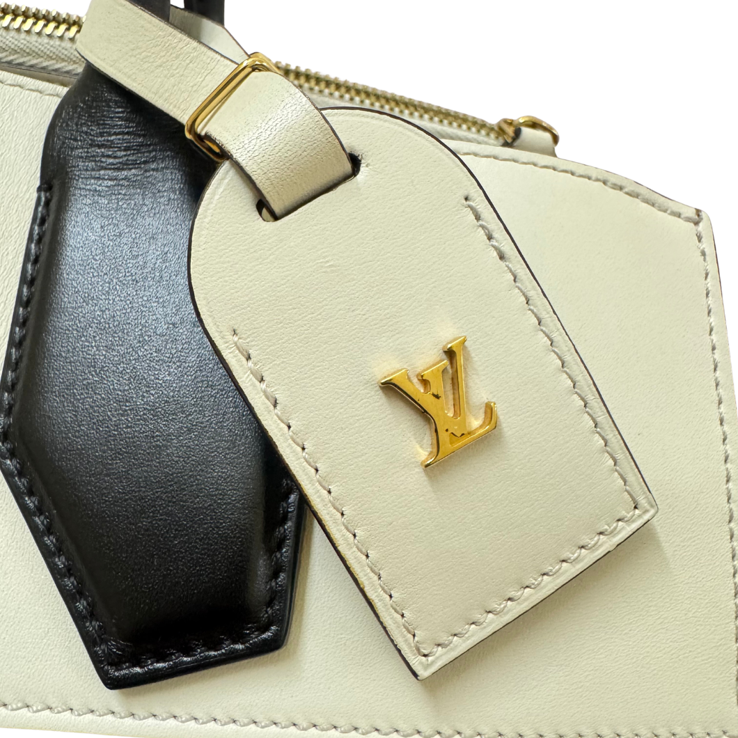 Louis Vuitton City Steamer in Tan & Cream