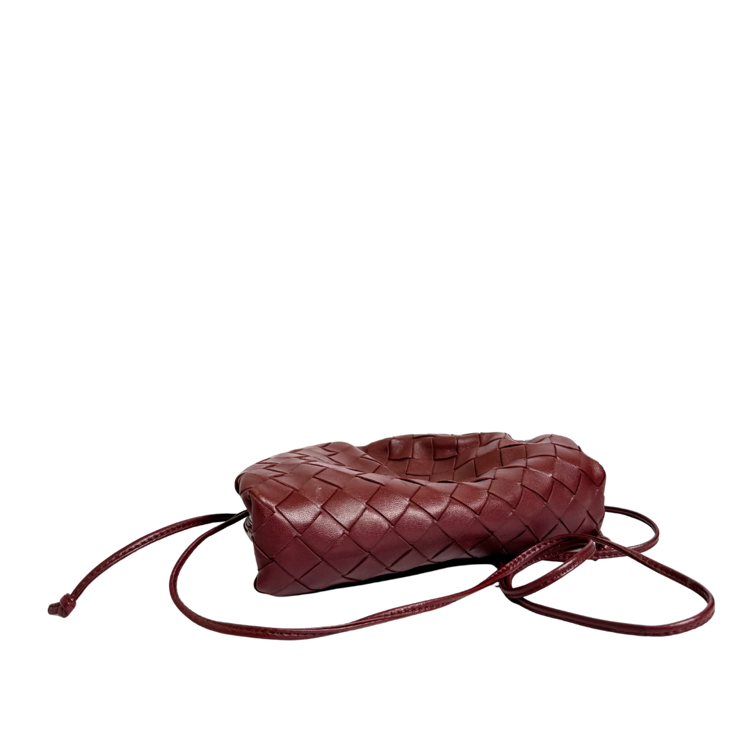 Bottega Veneta Bordeaux Mini Pouch Bag