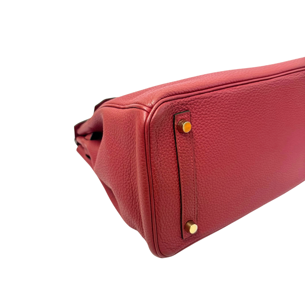Hermès Birkin 30 in Rouge Grenat Togo Leather