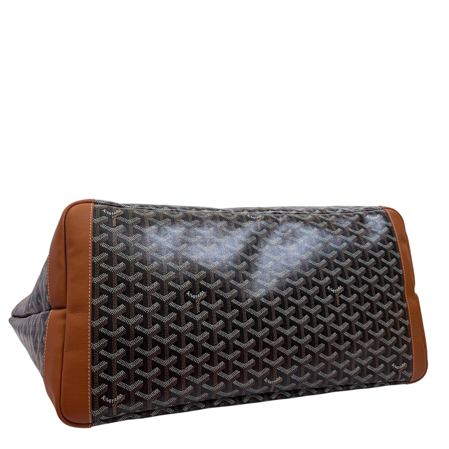 Goyard Artois GM Tote in Black & Brown