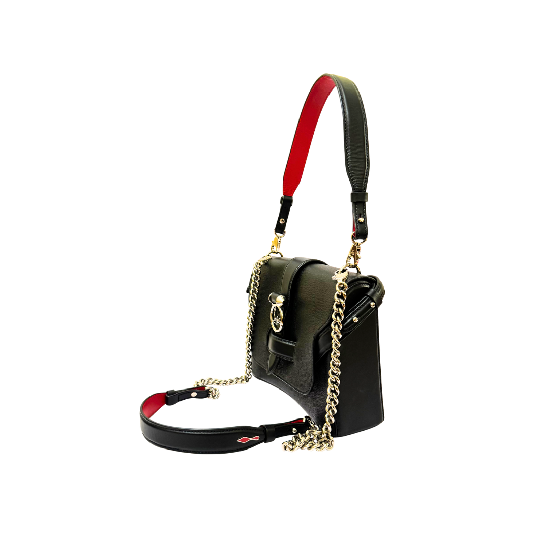 Christian Louboutin Rubylou Bag in Black Leather