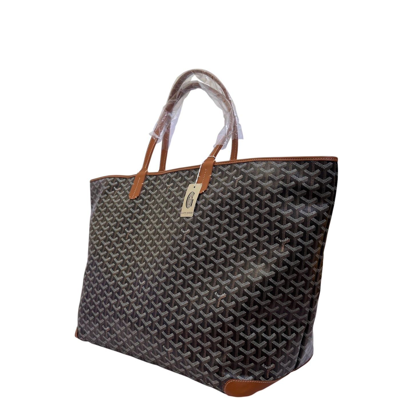 Goyard Artois GM Tote in Black & Brown