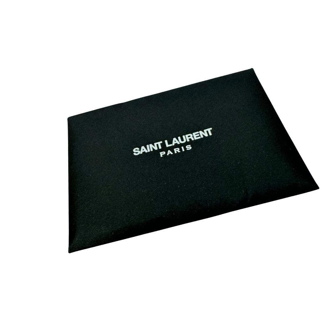 Saint Laurent Le Carré Bag in Sage Green Leather