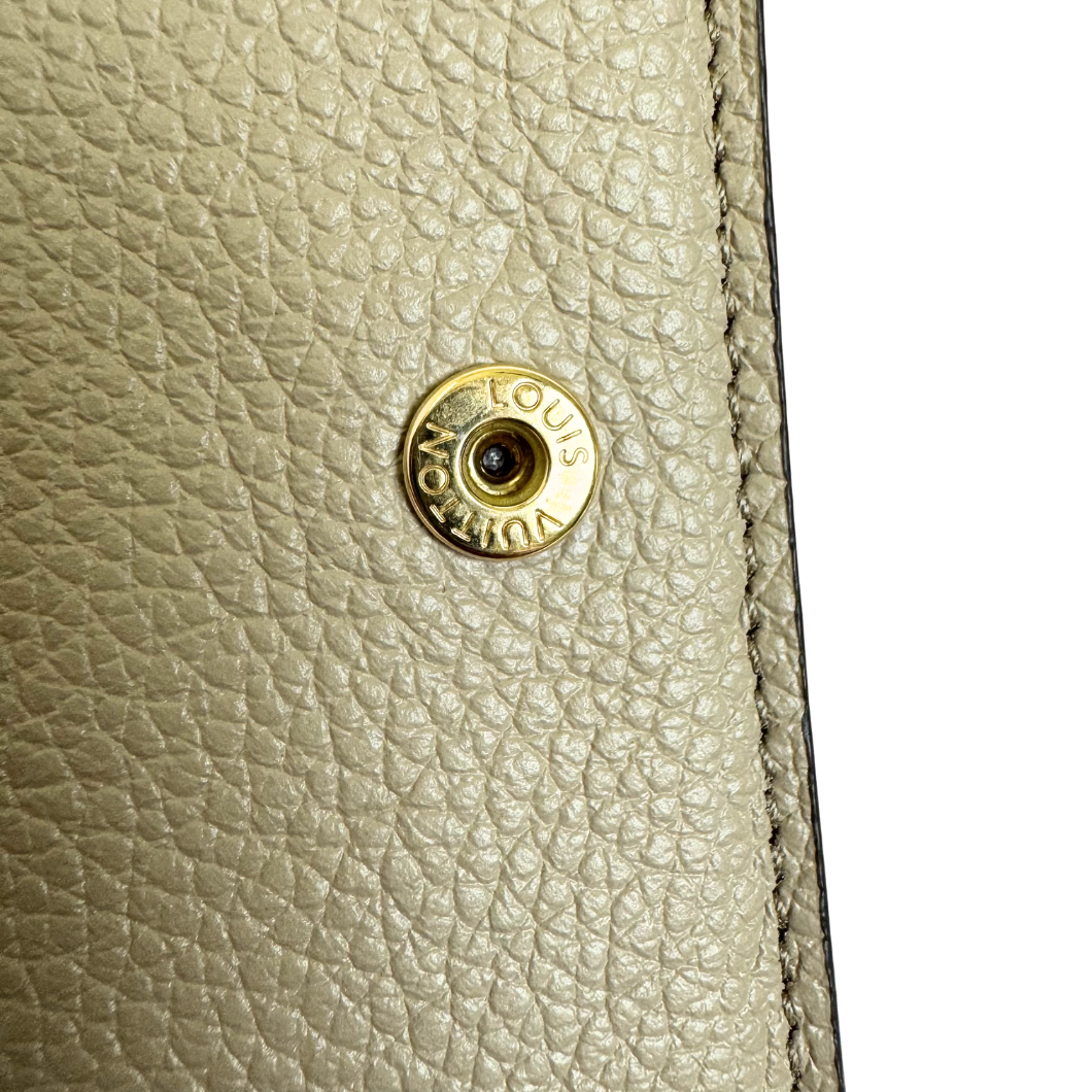 Louis Vuitton Cléa Wallet in Bicolour Monogram Empreinte Leather