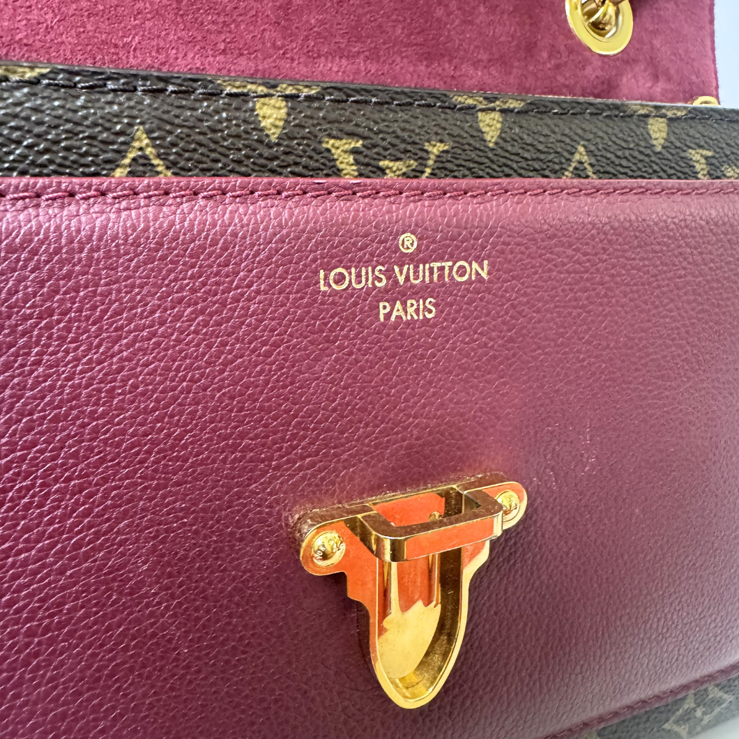 Louis Vuitton Victoire Bag in Raisin Monogram Canvas