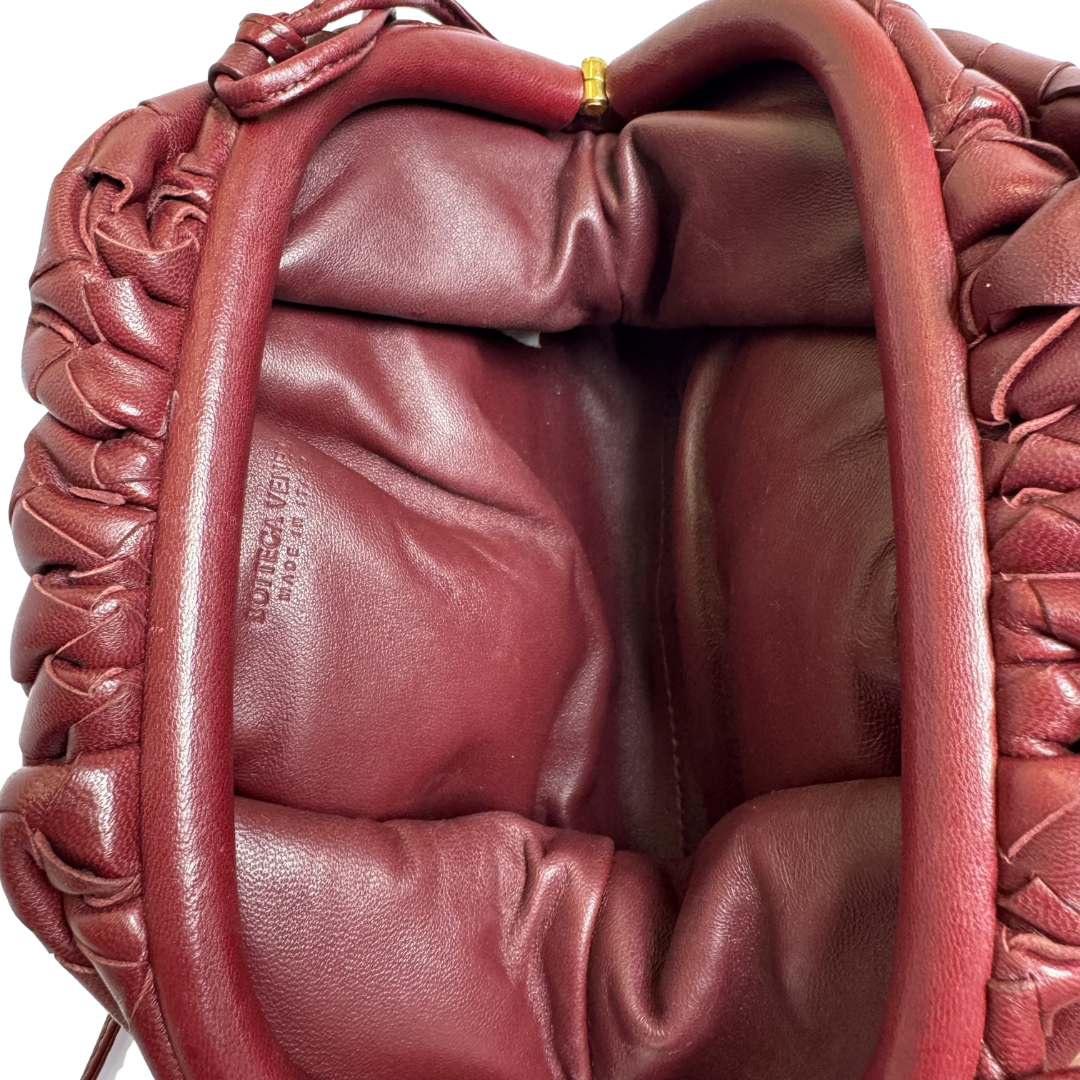Bottega Veneta Bordeaux Mini Pouch Bag