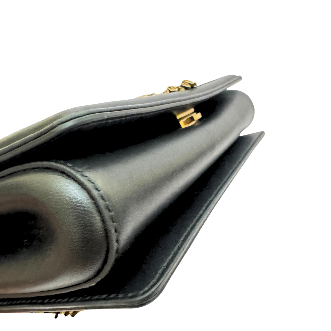 Dolce & Gabbana Devotion Bag in Black Quilted Leather