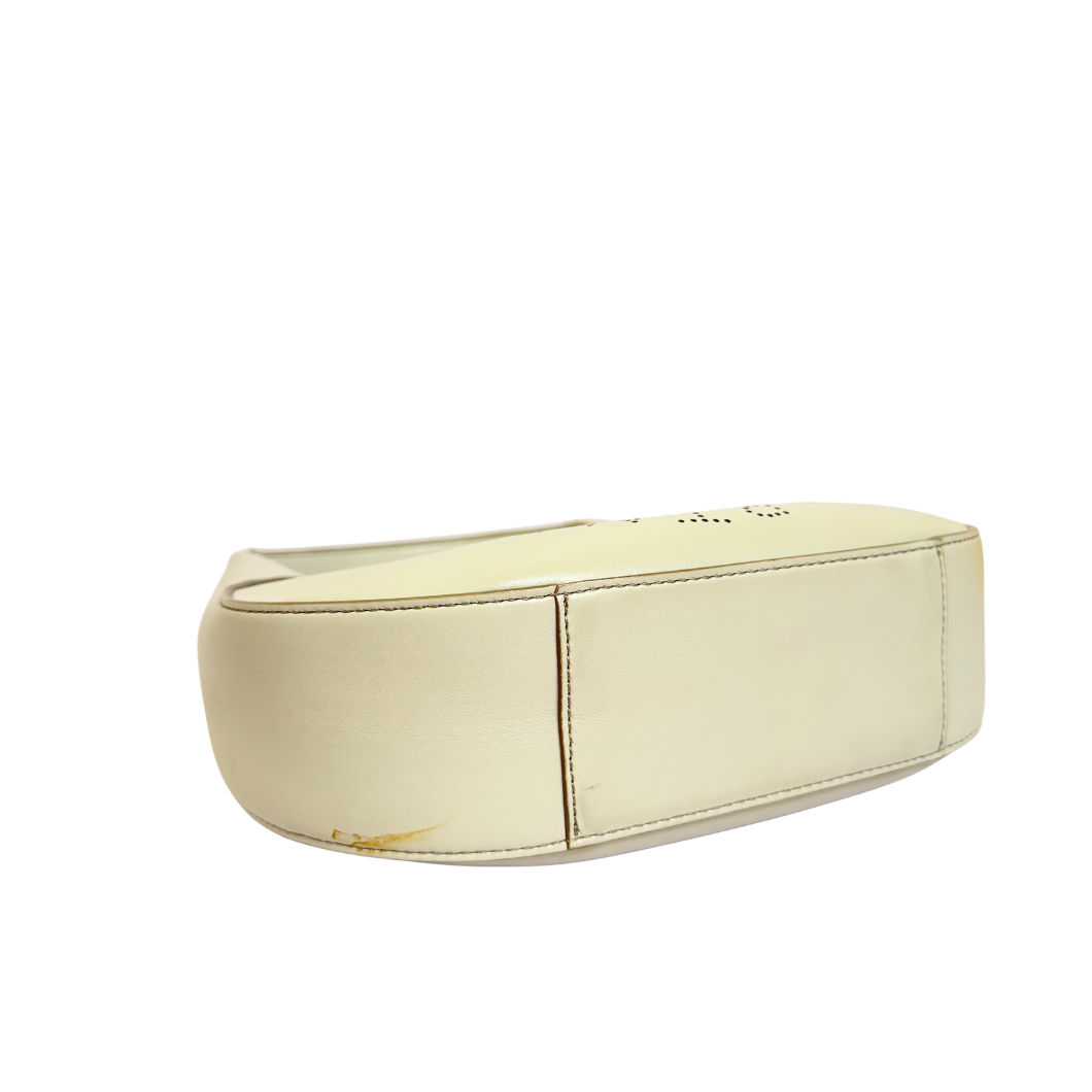 Stella McCartney Hobo Bag in Off-White Vegan Leather