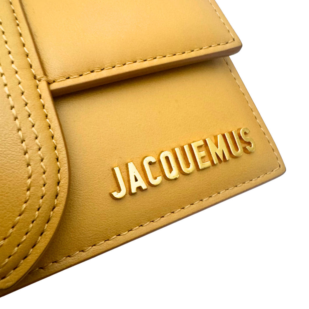 Jacquemus Le Bambino Bag in Mustard Leather