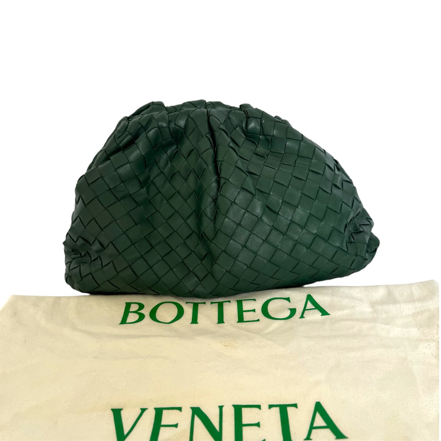 Bottega Veneta Intrecciato Leather The Pouch Bag