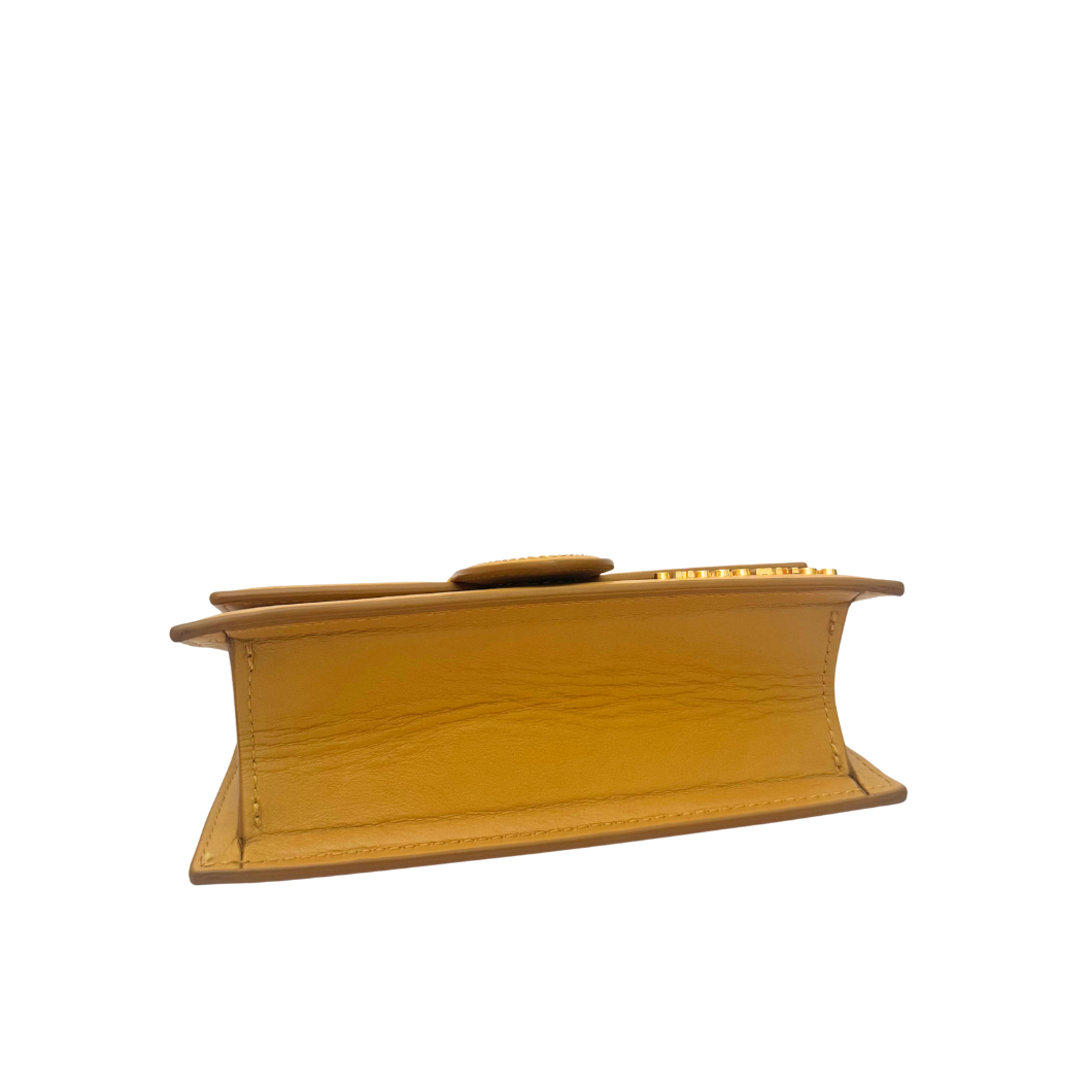 Jacquemus Le Bambino Bag in Mustard Leather