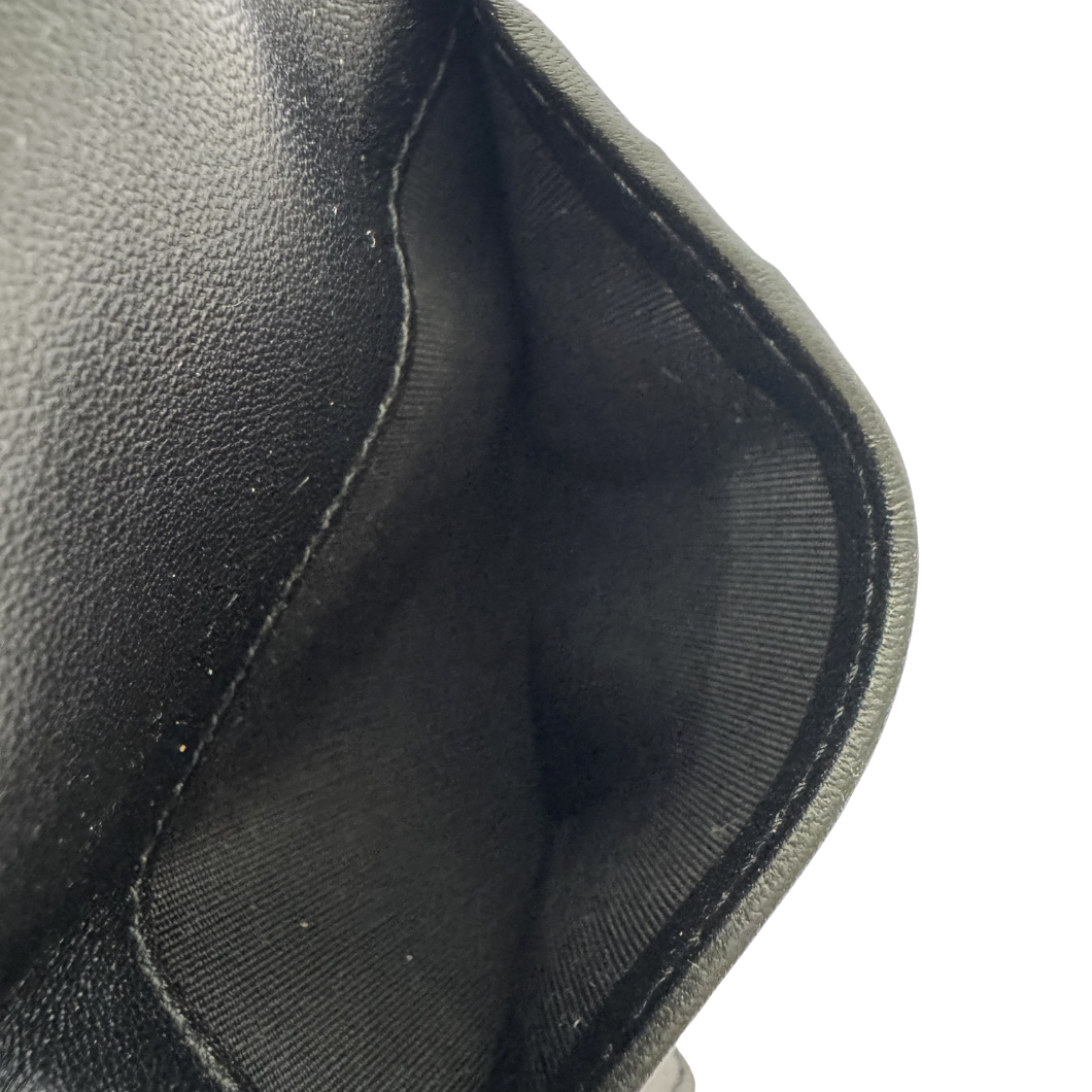 Dior Men's Bi-Fold Oblique Jacquard Card Holder