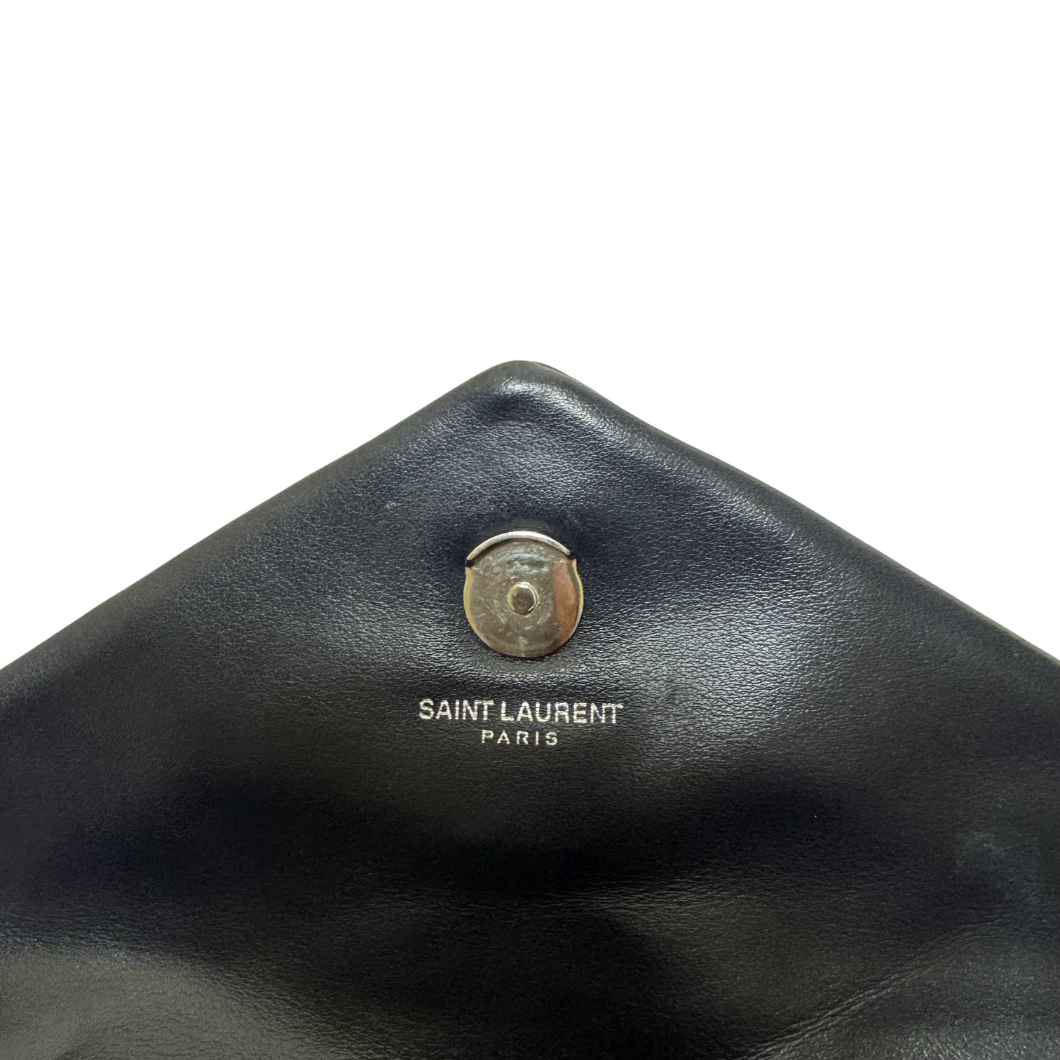 Saint Laurent Toy LouLou Quilted Leather Bag in Blue