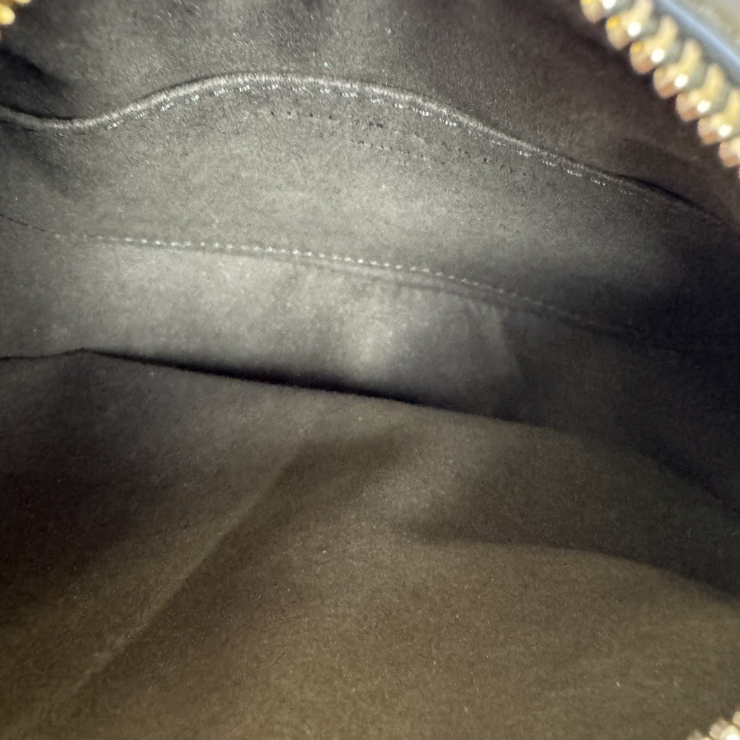 Stella McCartney Eco Soft Logo Camera Bag in Olive Green