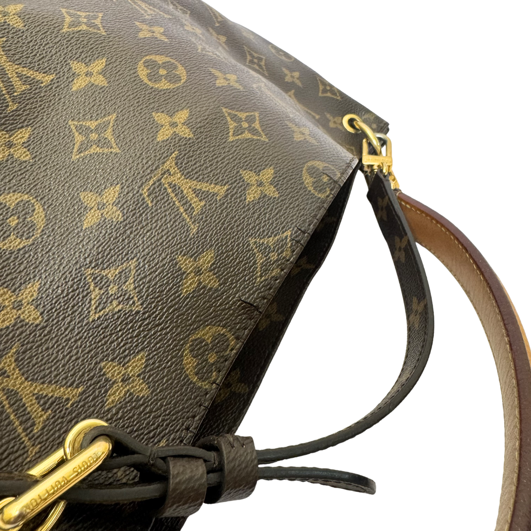 Louis Vuitton Hobo Métis in Monogram Canvas with Gold Hardware