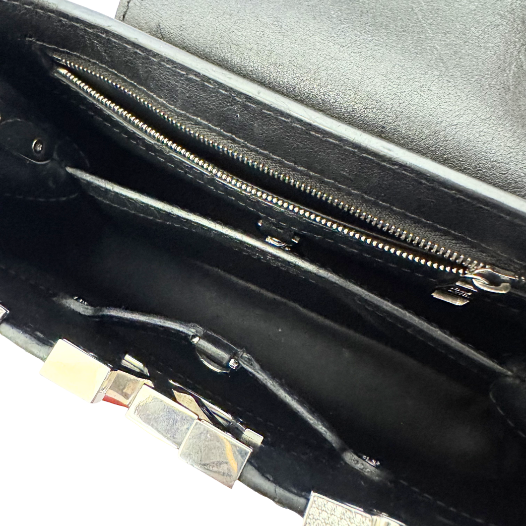 Louis Vuitton Capucines BB Handbag with Crystal Monogram Embellishment