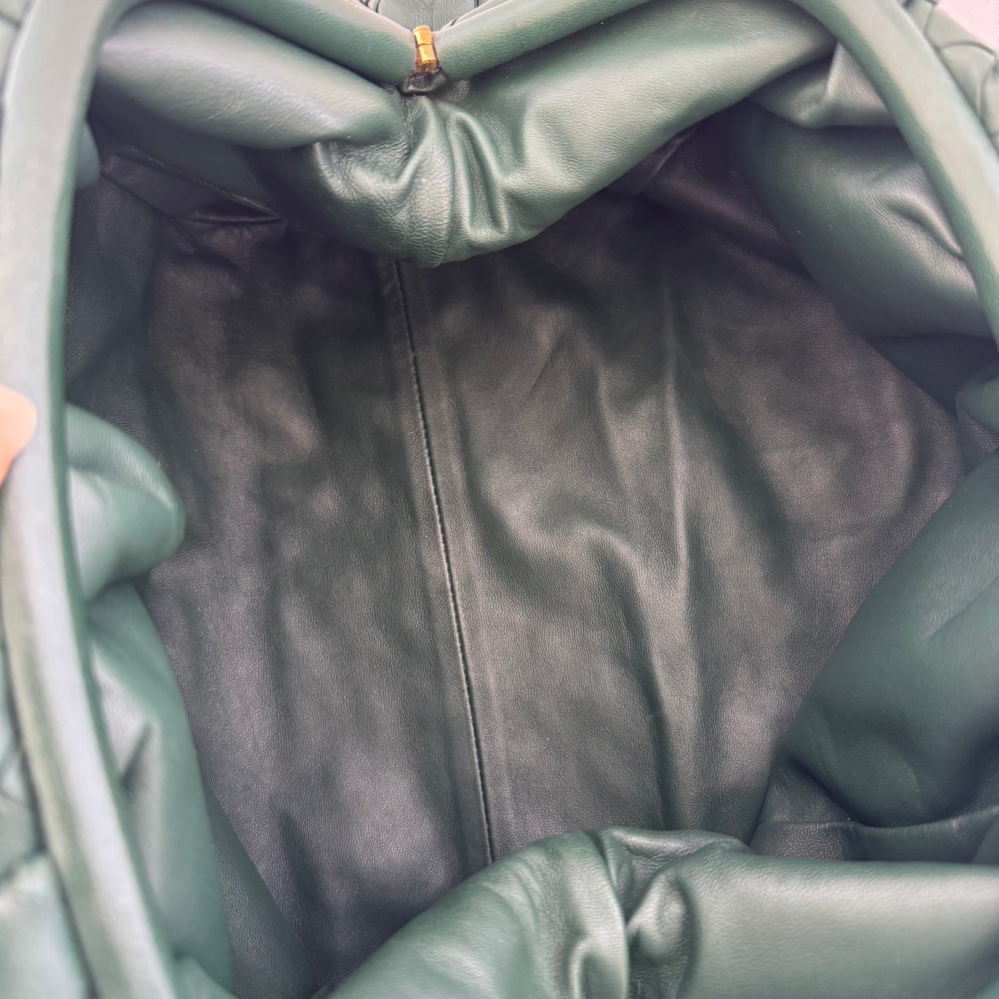 Bottega Veneta Intrecciato Leather The Pouch Bag