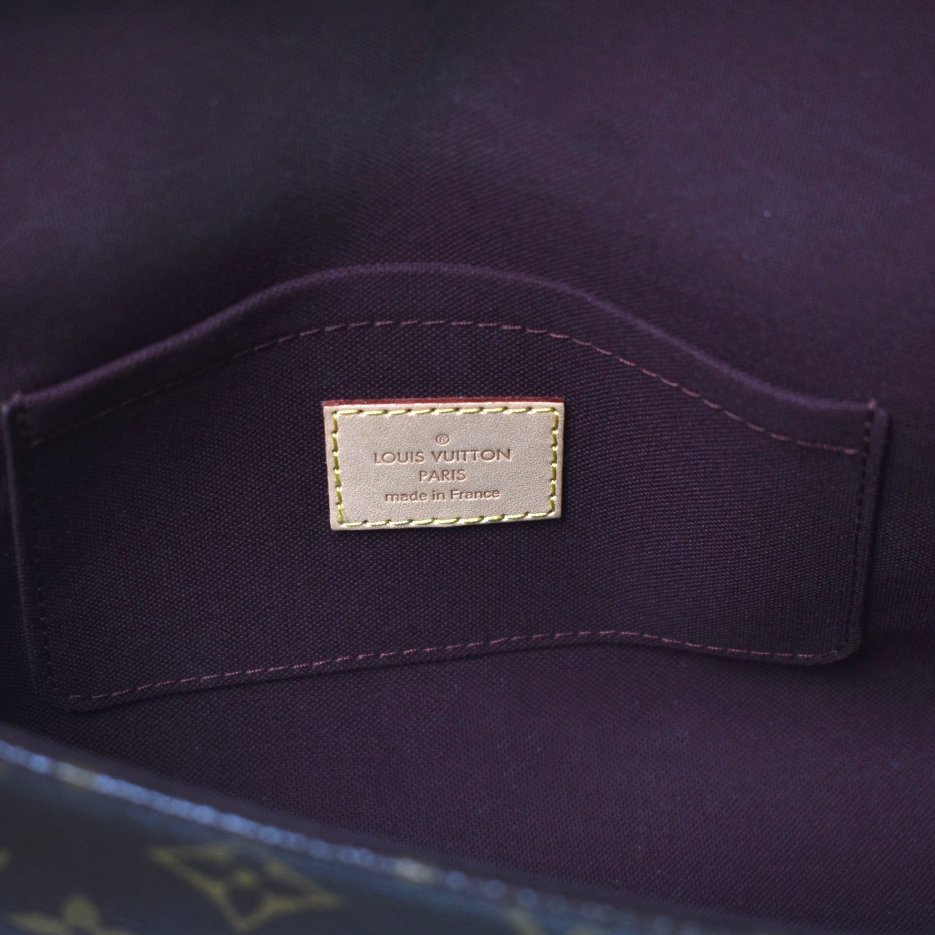 Louis Vuitton Favorite Monogram MM Burgundy Lining - US