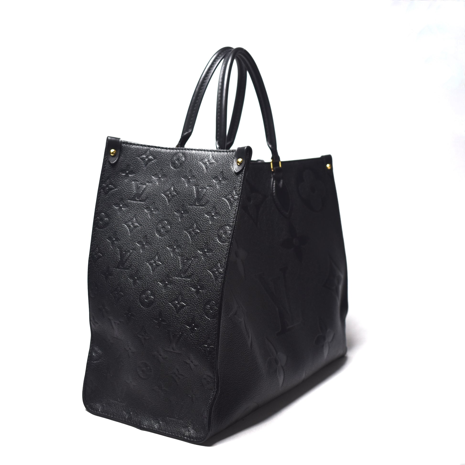 Louis Vuitton OnTheGo GM Black Empreinte Leather Tote – Luxe Marché India