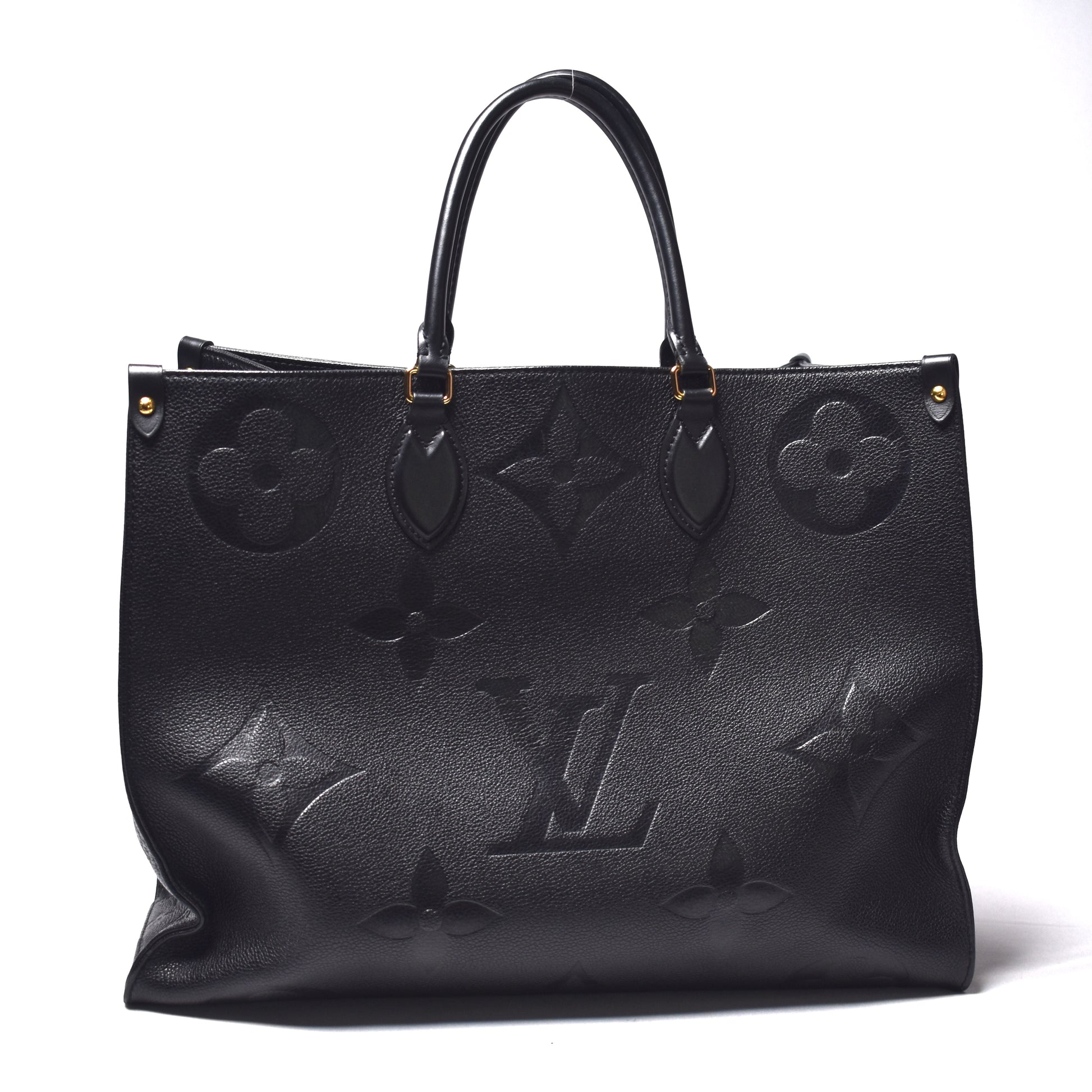 Louis Vuitton OnTheGo GM Black Empreinte Leather Tote