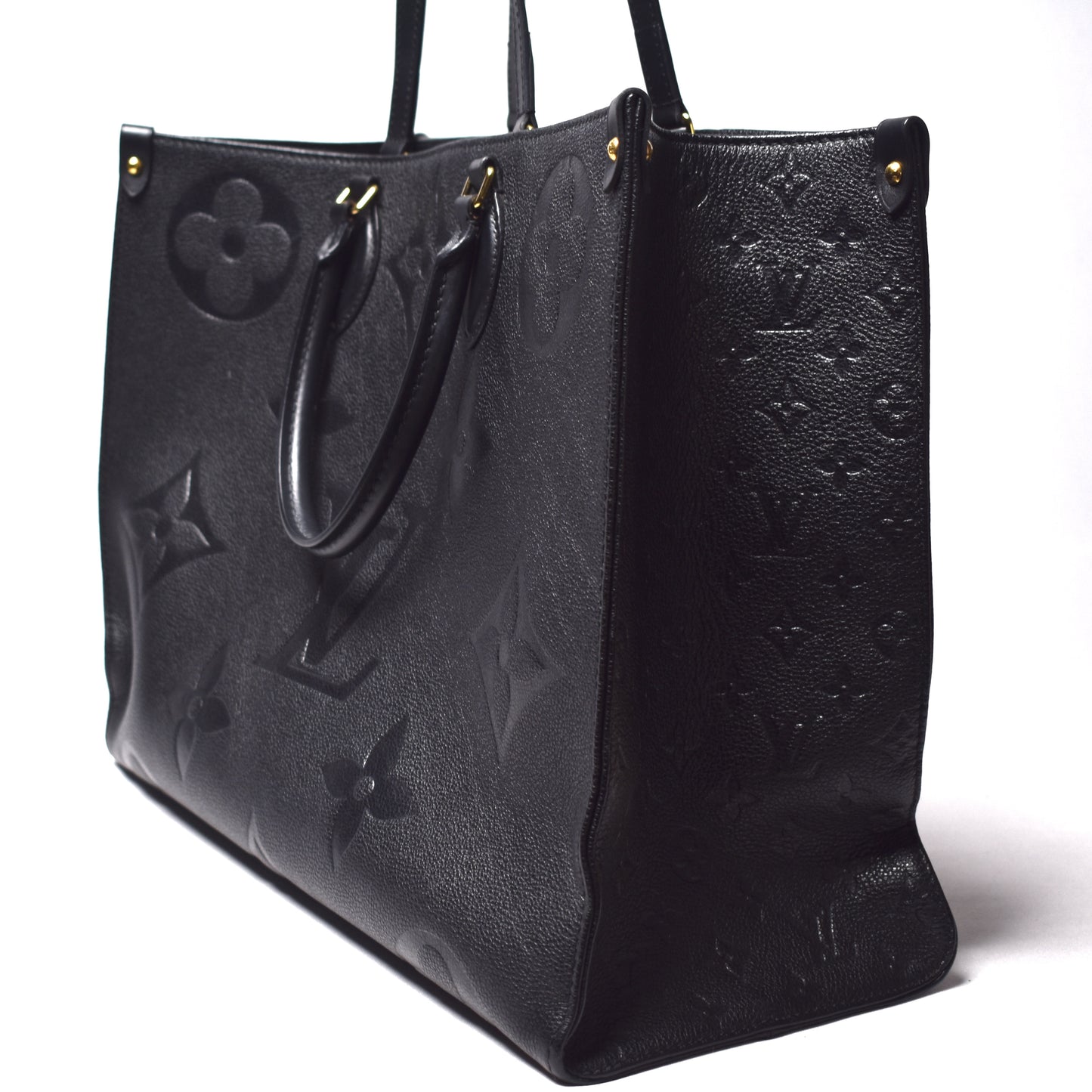 Louis Vuitton OnTheGo GM Black Empreinte Leather Tote